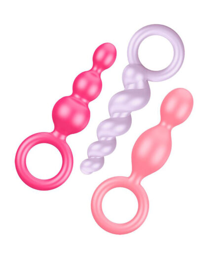 Satisfyer Booty Call Set Of 3 Multicolour Anal Plugs Anal Beads