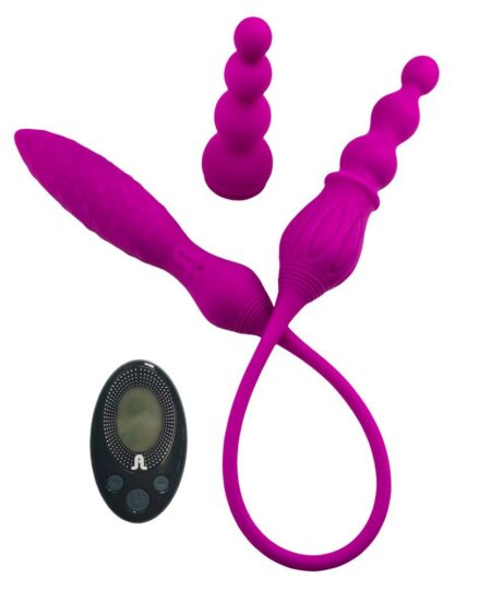 Adrien Lastic Remote Controlled 2X Double Ended Vibrator Duo Penetrator