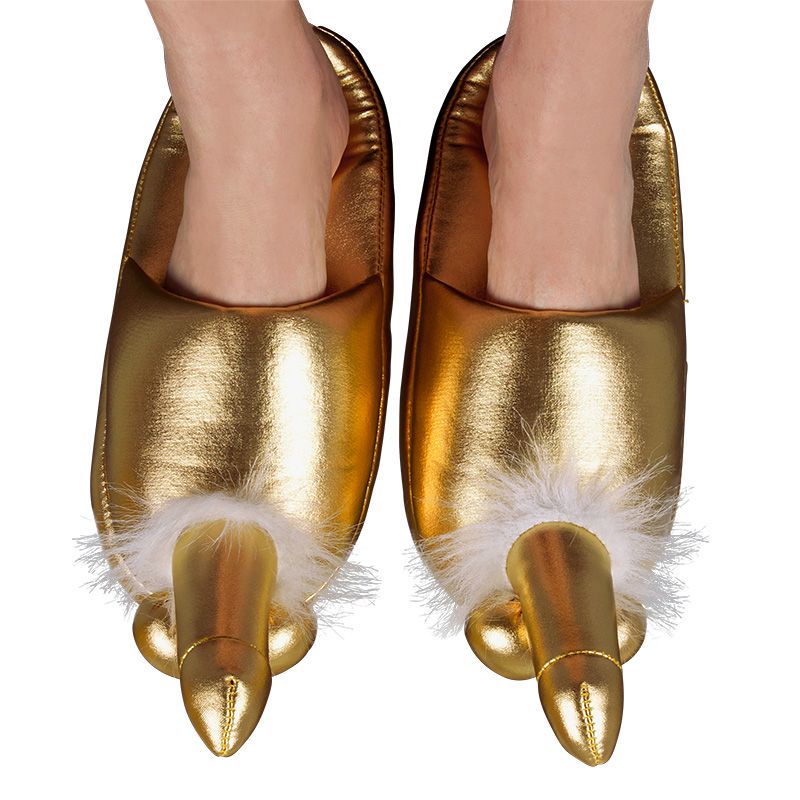 Golden Penis Slippers Novelties
