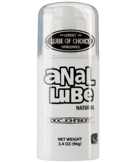 Doc Johnson Natural Anal Glide Lubricant 96g Anal Lubricants