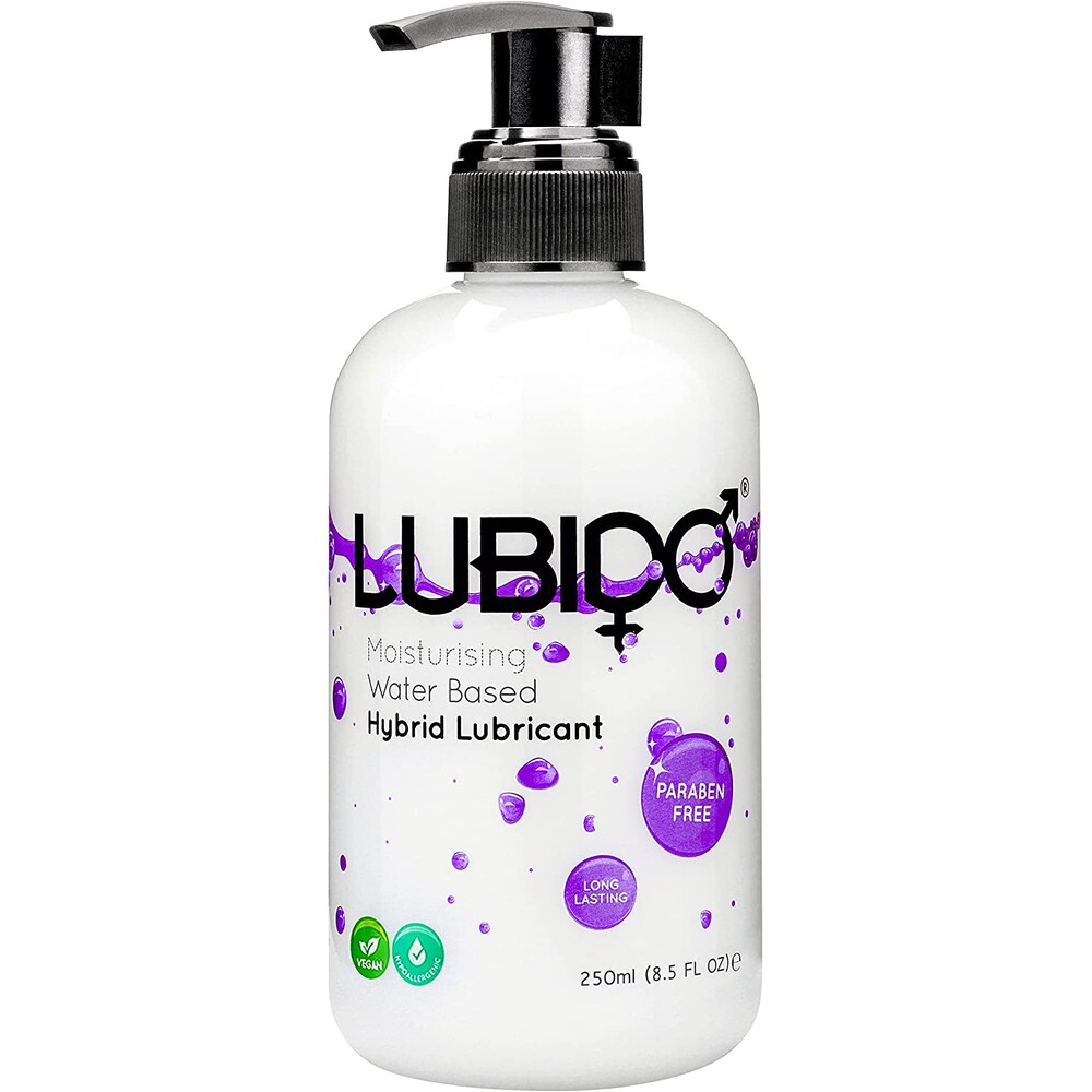 Lubido HYBRID 250ml Paraben Free Water Based Lubricant Lubricants and Oils
