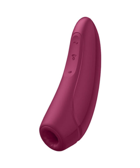 Satisfyer App Enabled Curvy 1 Plus Rose Red Clitoral Vibrators and Stimulators