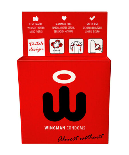 Wingman Almost Without Condoms 3 Pieces Ultra Thin