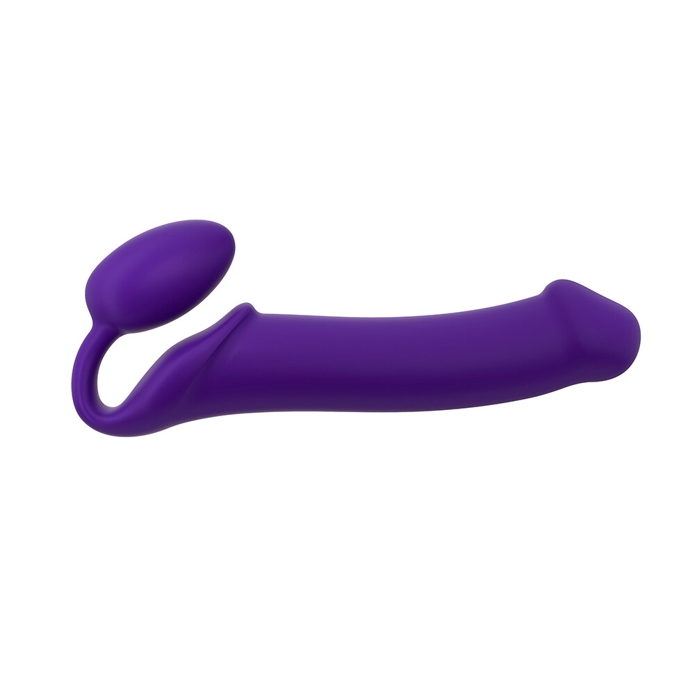 Strap On Me Silicone Bendable Strapless Strap On Small Purple Strapless Strap Ons
