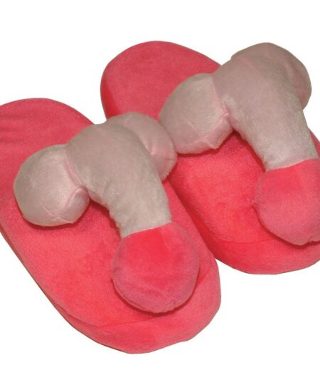 Pink Penis Slippers Novelties