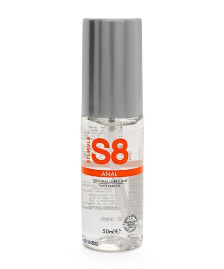 S8 Water Based Anal Lube 50ml Anal Lubricants
