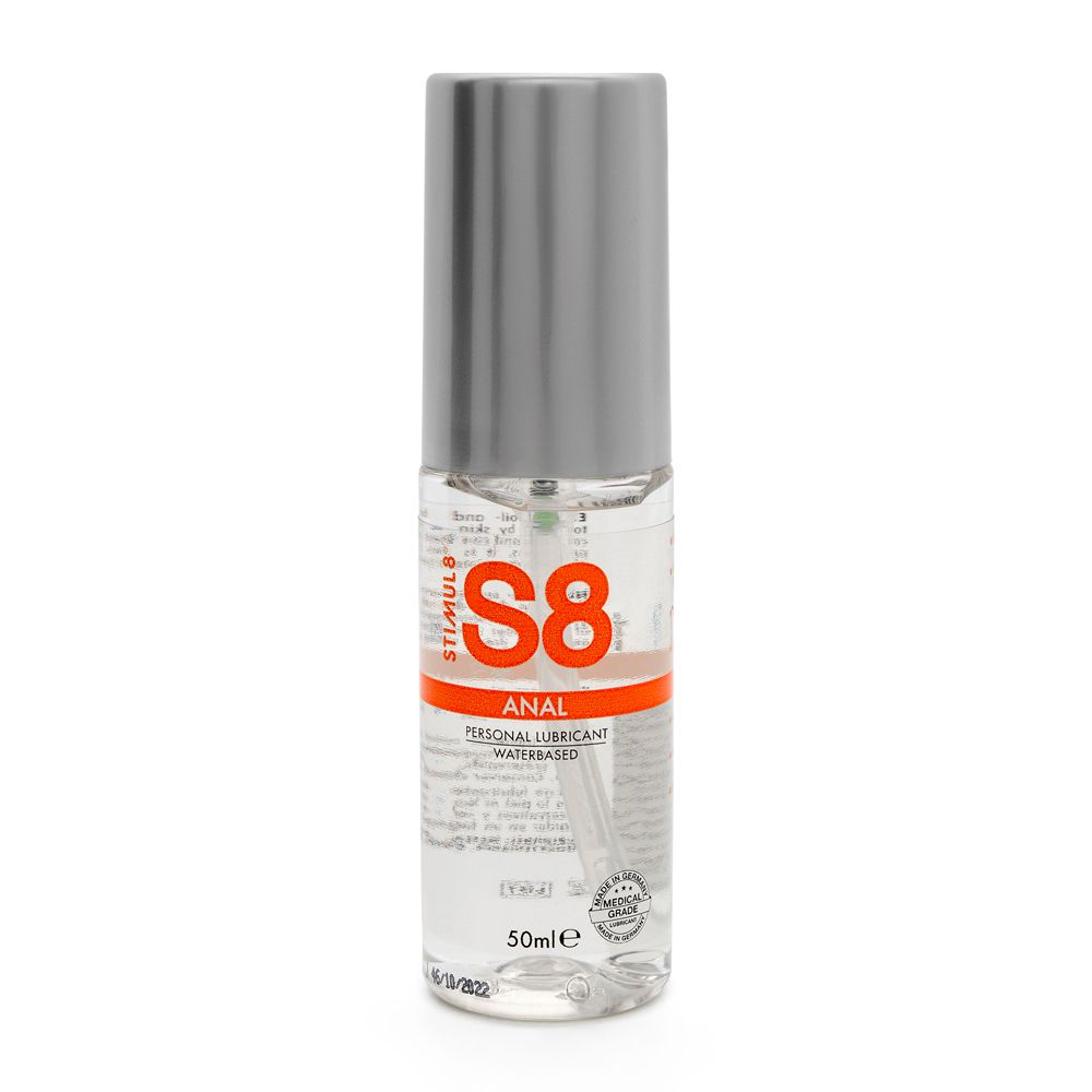 S8 Water Based Anal Lube 50ml Anal Lubricants