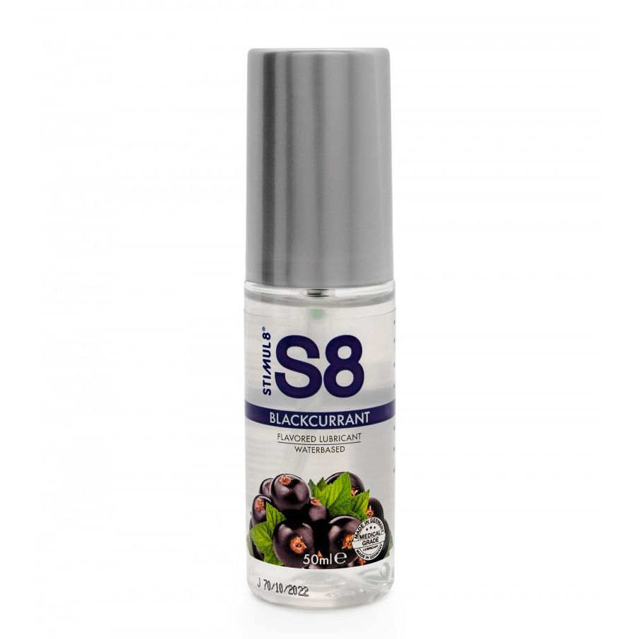 S8 Blackcurrent Flavored Lube 50ml Flavoured Lubricants and Oils
