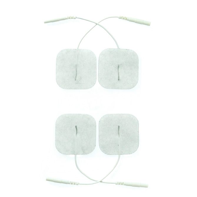 Rimba Electro Stimulation Set Of Four Pads Electro Sex Stimulation