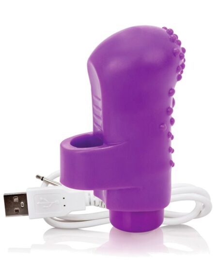 Screaming O Charged FingO Purple Mini Vibrator Finger Vibrators