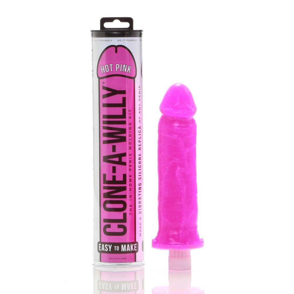 Clone A Willy Hot Pink Vibrator Mould your own kits