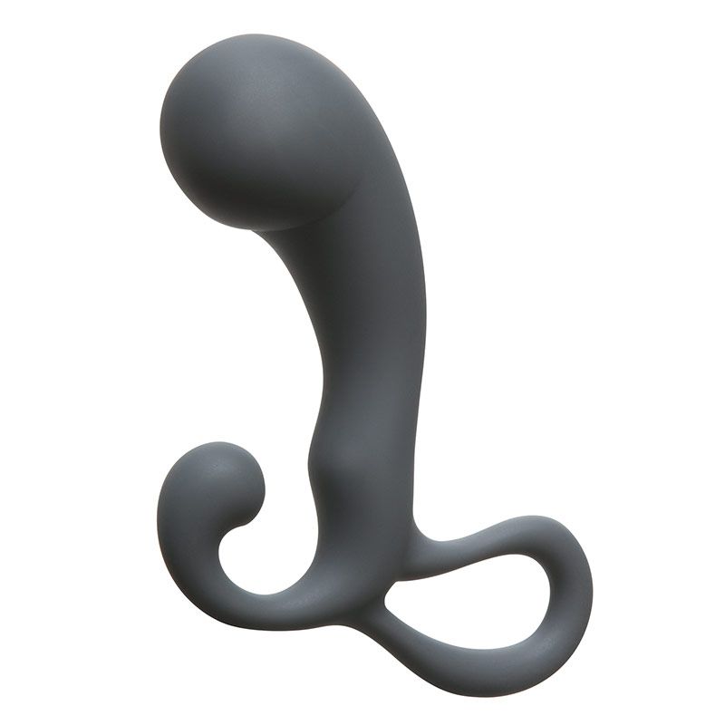 OptiMale Silicone PMassager Slate Prostate Massagers