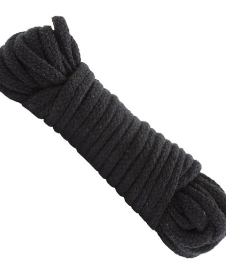 Japanese Style Bondage Rope In Black Restraints