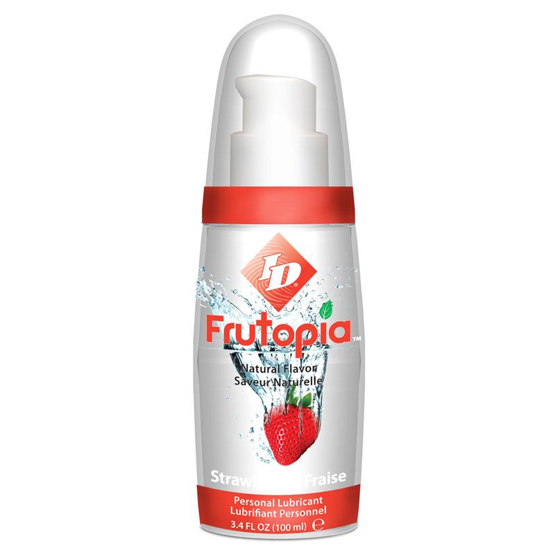 ID Frutopia Personal Lubricant Strawberry Flavoured Lubricants and Oils