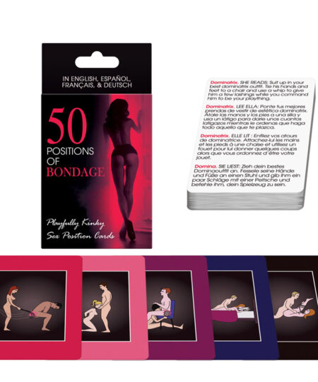 50 Positions Of Bondage Sex Position Cards Games