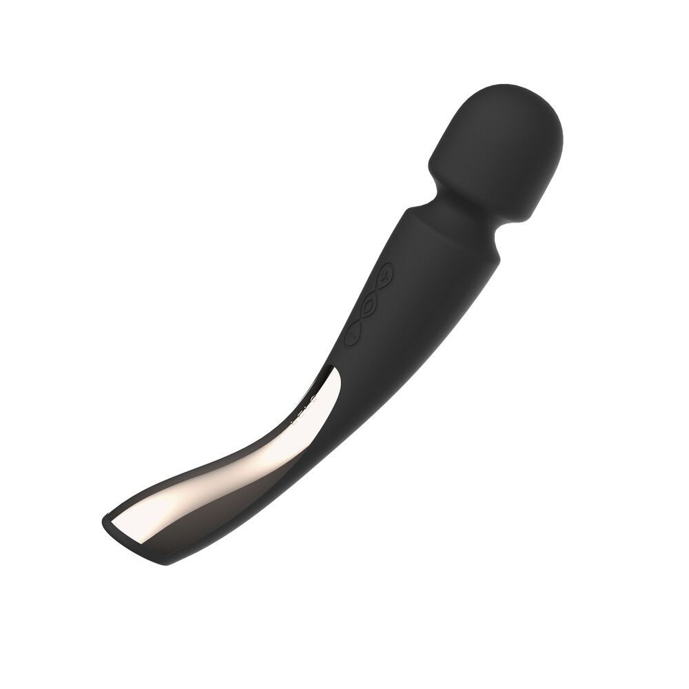 Lelo Smart Wand 2 Med Black Wand Massagers and Attachments