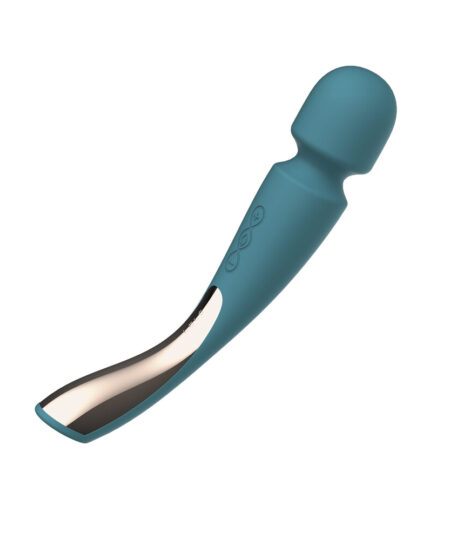 Lelo Smart Wand 2 Med Ocean Blue Wand Massagers and Attachments