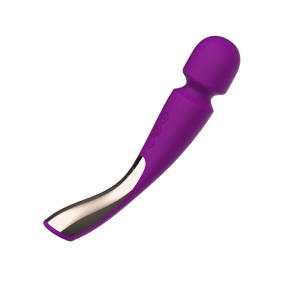 Lelo Smart Wand 2 Med Deep Rose Wand Massagers and Attachments