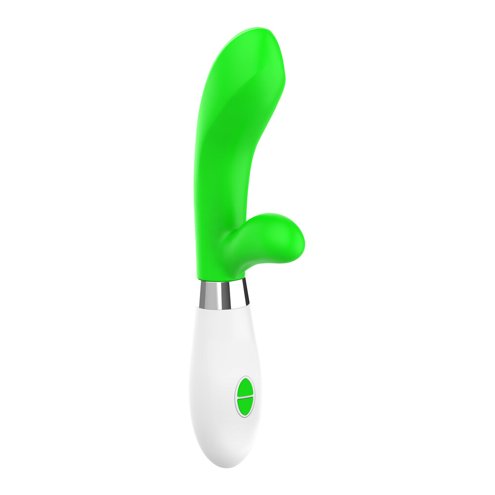 Luminous Achilles Ultra Soft Clit Stim Vibe Green Vibrators With Clit Stims
