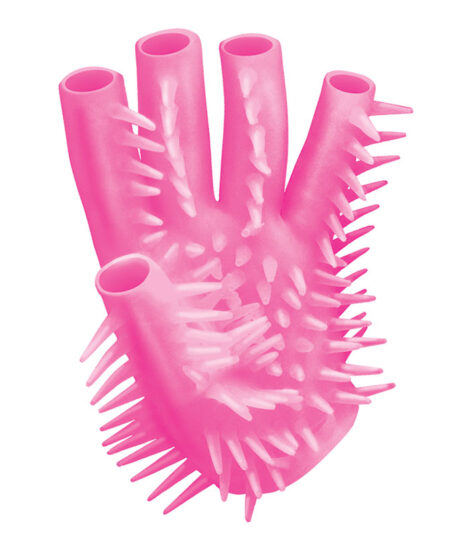 Pink Masturbating Glove Masturbators