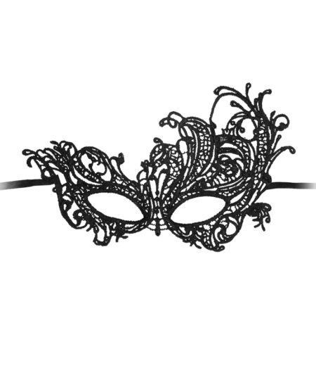 Ouch Royal Black Lace Mask Masks