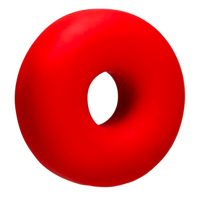 OxBalls Big Ox Super Mega Stretch Silicone Cock Ring Red Love Rings