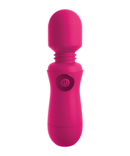 OMG Silicone Rechargeable Wand Pink Wand Massagers and Attachments