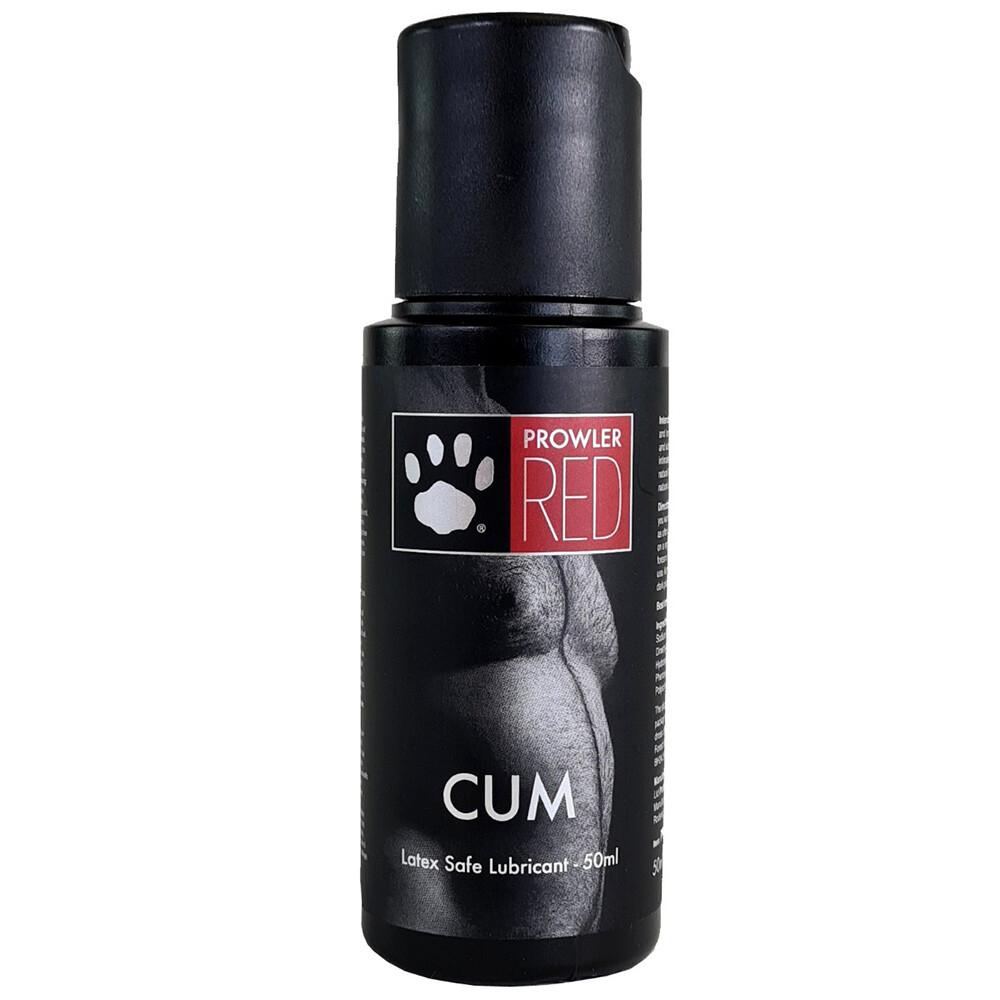 Prowler Red Cum Waterbased Lubricant 50ml Lubricants and Oils