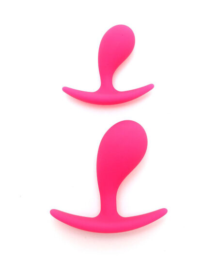 Copenhagen Pink Duo Anal Plug Set Butt Plug Kits