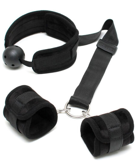 Breathable Mouth Gag With Cuffs Bondage Kits