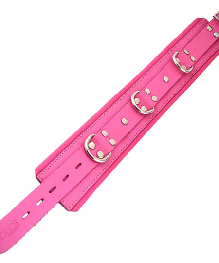 Rouge Garments Pink Padded Collar Collars