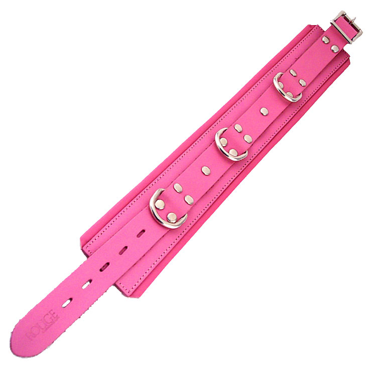 Rouge Garments Pink Padded Collar Collars