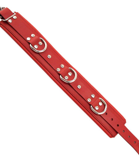 Rouge Garments Red Padded Collar Collars