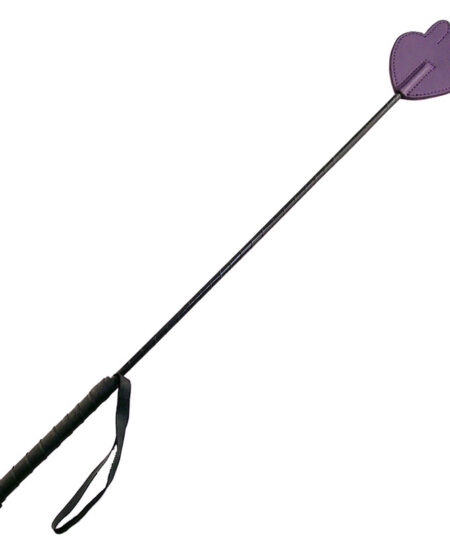 Rouge Garments Hand Riding Crop Purple Whips
