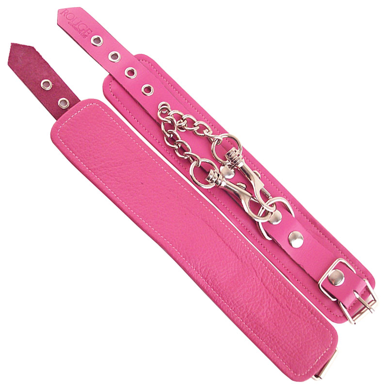 Rouge Garments Wrist Cuffs Pink Restraints