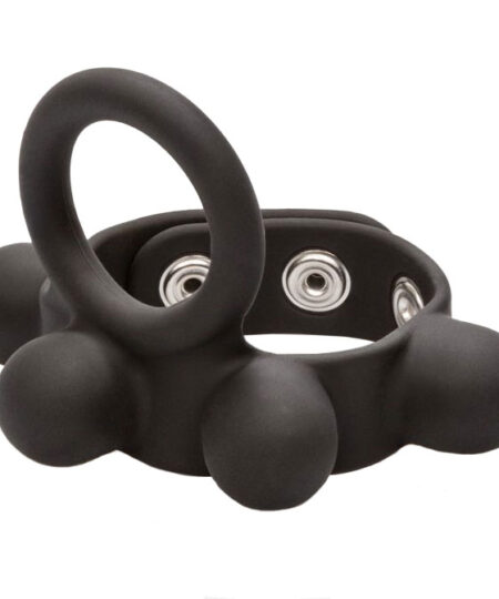 Medium Weighted Penis Ring and Ball Stretcher Bondage Cock Rings