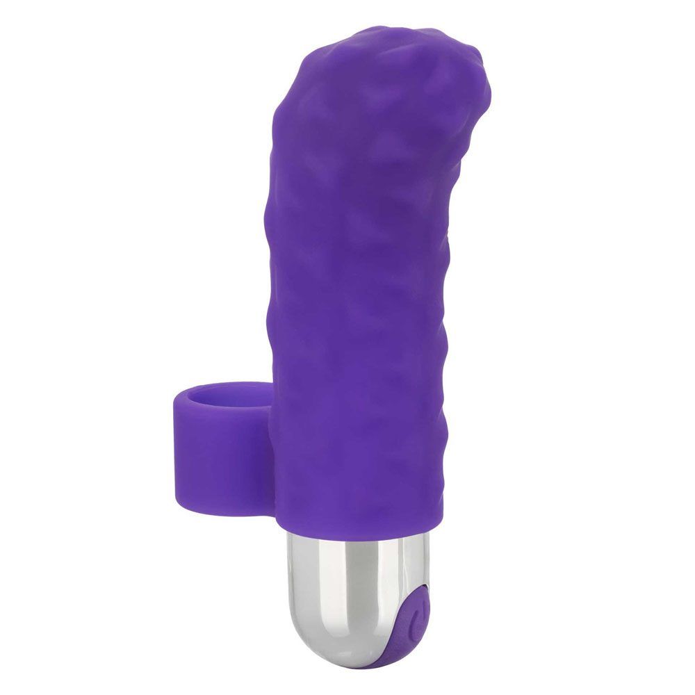 Intimate Play Purple Rechargeable Finger Teaser Finger Vibrators