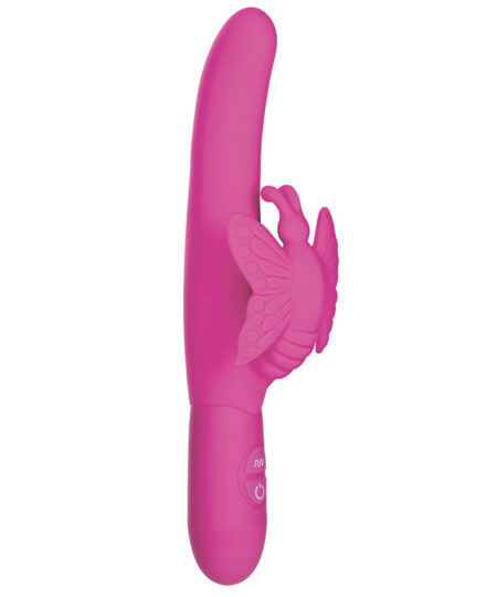 Posh 10 Function Silicone Fluttering Butterfly Vibe Vibrators With Clit Stims