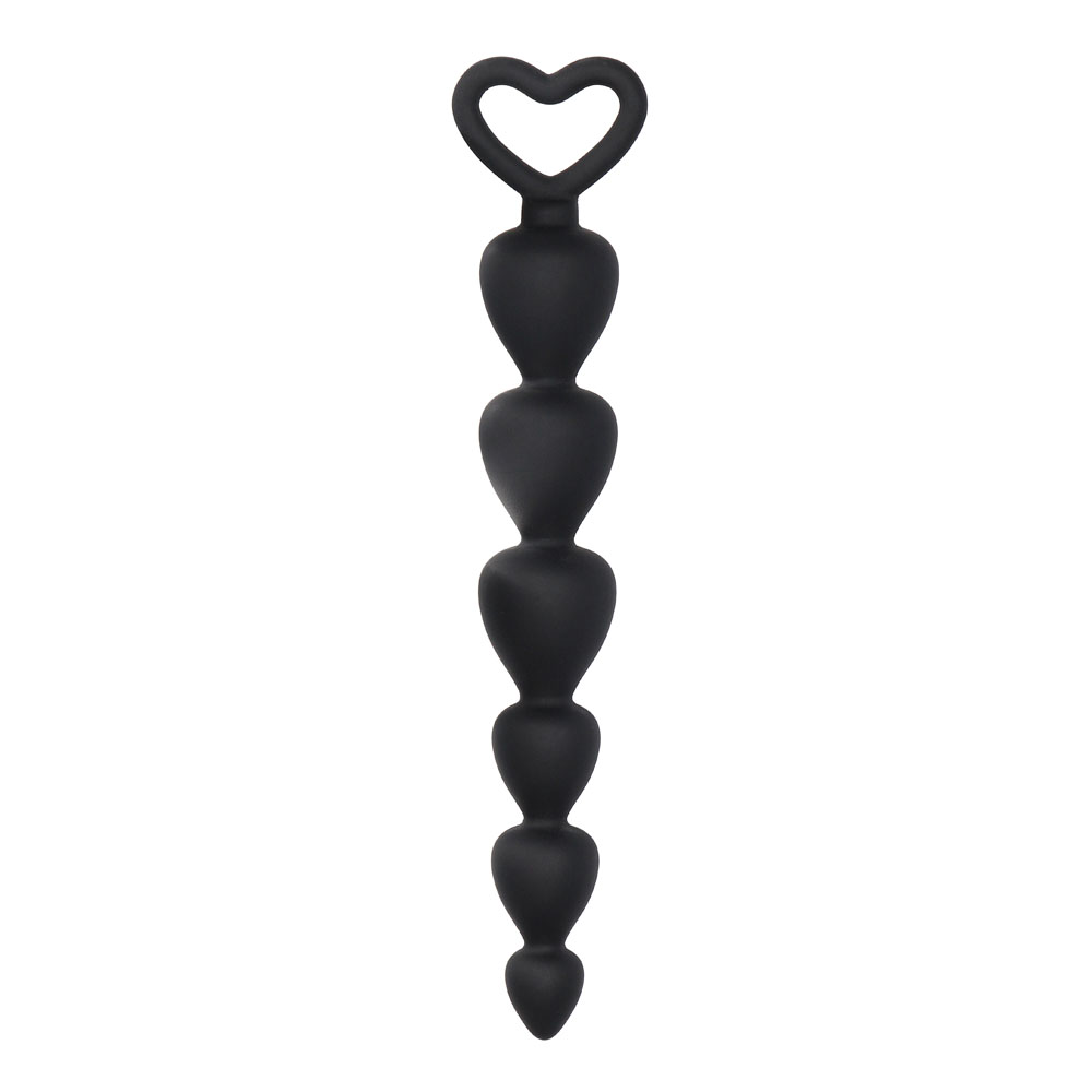 Black Silicone Anal Beads Anal Beads