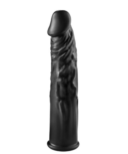 1 Inch Length Extender Penis Sleeve 7.5 inches Black Penis Extenders