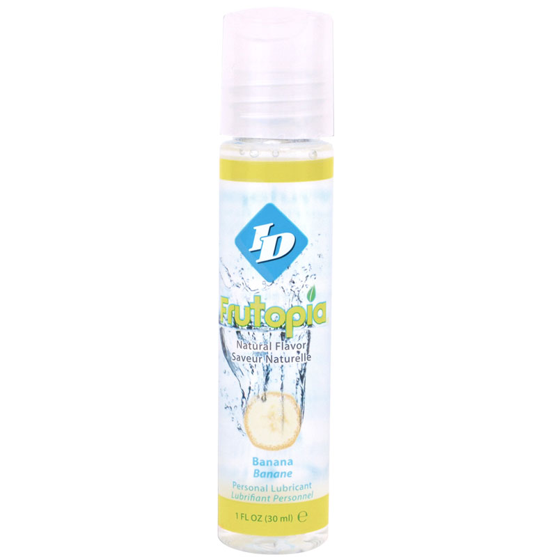 ID Frutopia Personal Lubricant Banana 1 oz Flavoured Lubricants and Oils
