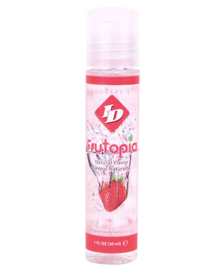 ID Frutopia Personal Lubricant Strawberry 1 oz Flavoured Lubricants and Oils