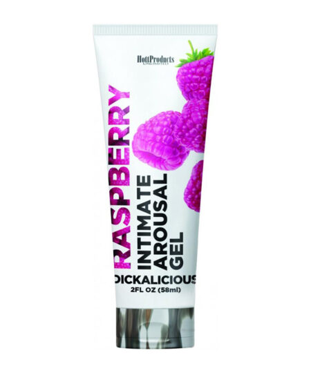 Dickalicious Flavoured Lube  2oz Raspberry Flavoured Lubricants and Oils