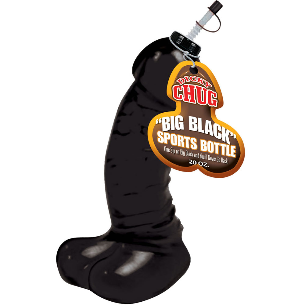 Dicky Chug Big Black 20 Ounce Sports Bottle Novelties