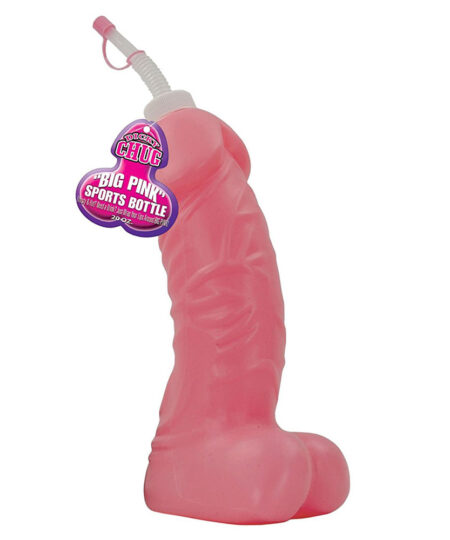 Dicky Chug Big Pink 20 Ounce Sports Bottle Novelties