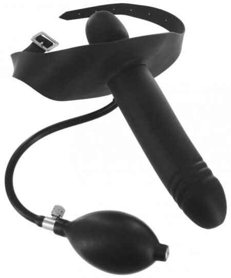 Inflatable Gag With Dildo Gags and Bits