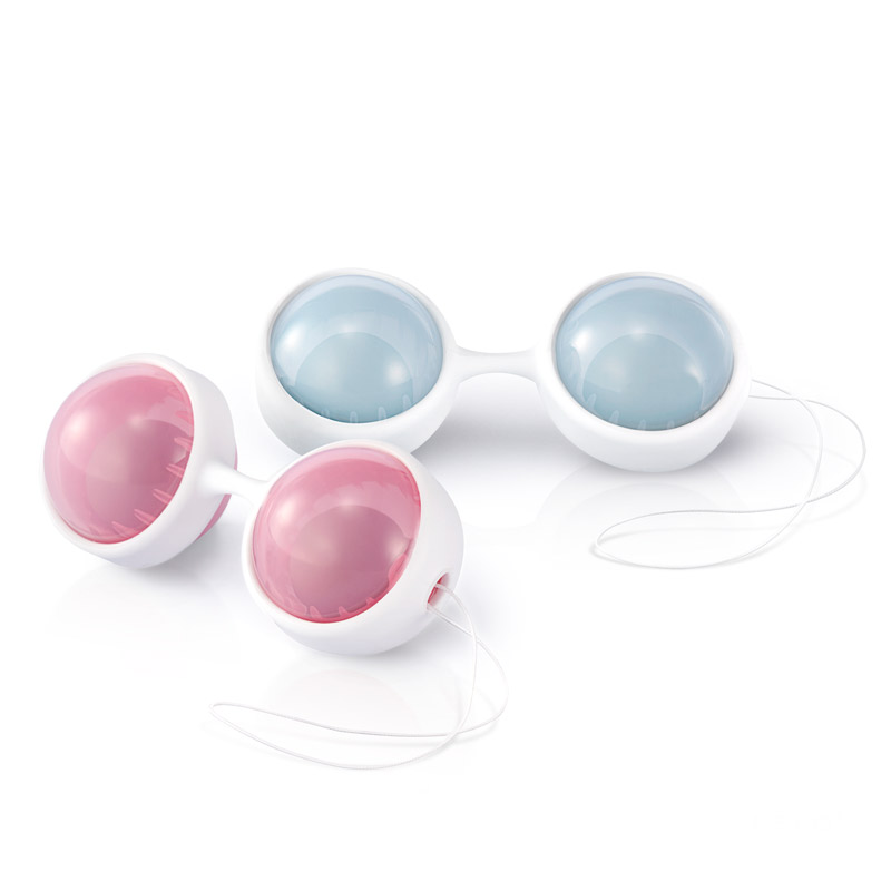 Lelo Luna Beads Mini Pink And Blue Orgasm Balls