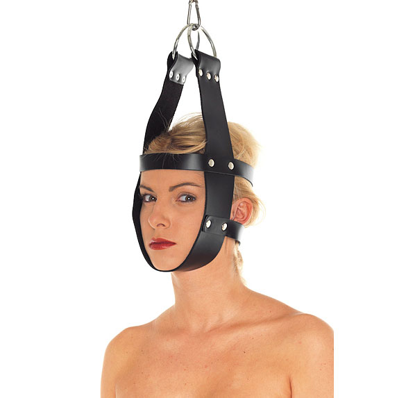 Leather Mask Hanger Restraints