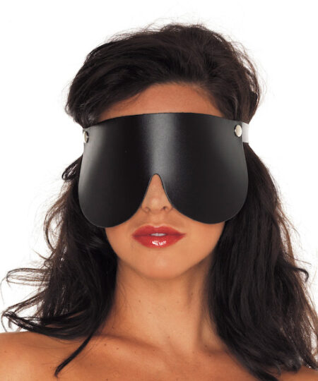Leather Blindfold Masks
