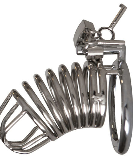 Chrome Chastity Cock Cage Male Chastity